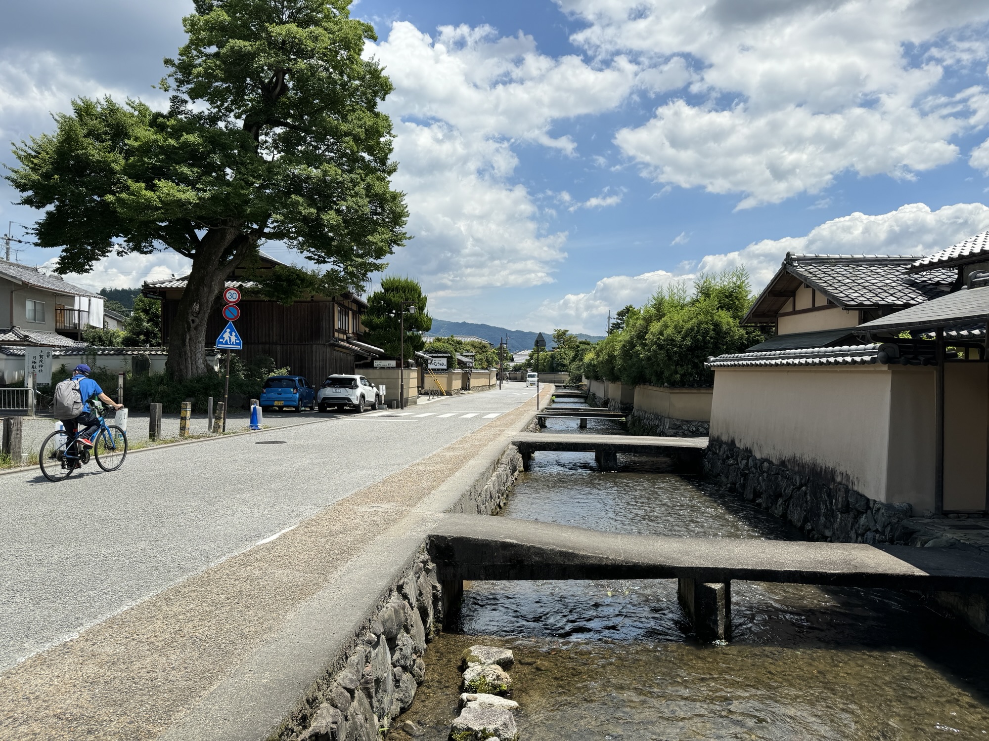 上賀茂手づくり市 駐輪場